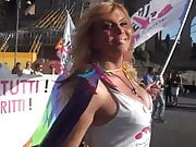 Public Trans woman