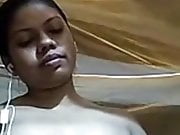 Indian sexy boob show selfie video 