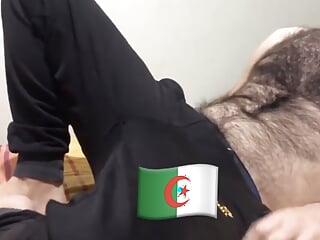 Algerian masturbates Arab sex
