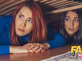 Porn for Women, Under Bed, European, Stuck Under Bed