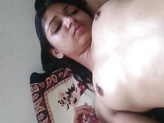 India Girl Getting An Oily Body Massage