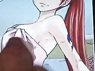 Fairy Tail cumtribute : Erza Scarlet #2