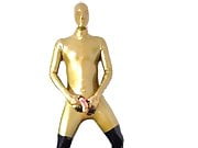 golden suit wanking