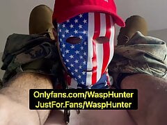 Masked MAGA Dom Breeds You On Independence Day (POV)