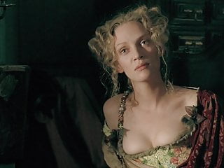 Actress Naked, Uma Thurman, Big Natural Tits, Dress