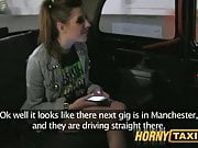 HornyTaxi Heavy metal groupie likes it hard and rough