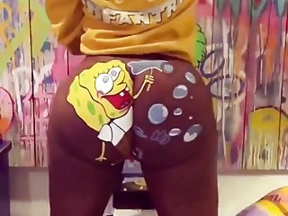 Big, Thick Asses, Big Butt, Sponge