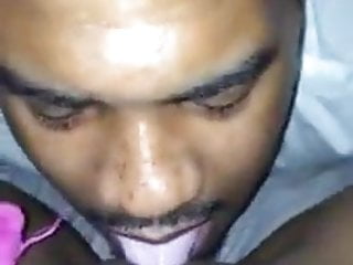 Tongue, Eating, Pussy, Mature Black