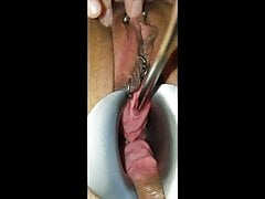 Peehole Sounding and Finger in his Urethra