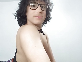 Sissy Lara White Shows Off Her Body In Swimsuit Femboy Trap Trans Tranny Transgender Shemale Ass Booty...