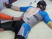 Breath Control in cycling suit