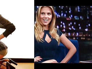 Jessica Alba vs Scarlett Johansson Rd 1 jerk off challenge 