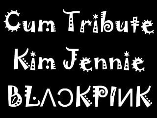 Cum Tribute Kim Jennie BLACKPINK