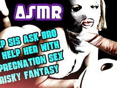Step sister wants to try no condom creampie sex and ask me to help with this innocent impregnation fantasy LEWD ASMR
