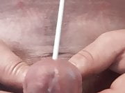 Needle through cock head