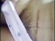 Desi Sexy Horny Bhabhi Fingering Hairy Pussy