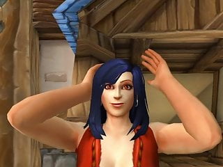 Human Female Sexy Dance (World Of Warcraft)