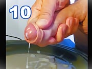 Record Huge Loads : 10 pulsating = 10 cumshots