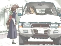 Hentai cartoon dubbed in English romantic