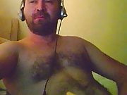 Masturbating Turkey-Turkish Beefy Bear Masturbator