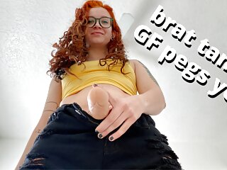 Femdom Pegging, Talking Dirty, Angry, Futanari Sex