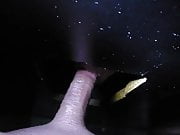 Using my Cock as bait for a blow job at glory hole