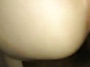 Big black cock fuck in doggy white girl with big ass