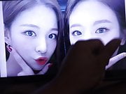 Fromis 9 Chaeyoung and Gyuri cum tribute 1