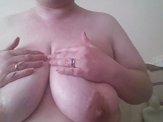 Big Big Nipples, Big Natural Tits, British, SSBBW