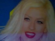 Wanking & Cumming On Christina Aguilera Compilation