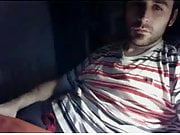 Straight guys feet on webcam #404