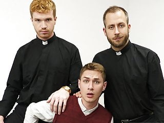 Young Twink Catholic Boy Fucked By Two Priests During Check...