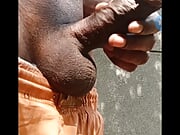 Indian boy handjob in Forest big cock Indian boy handjob in Forest big cock