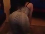 Hot Arab girl twerking