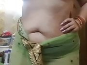 Arab mature dances, showing her boobs