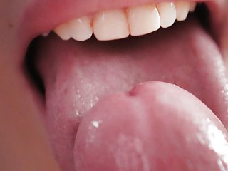 Vertical POV, Licking, Asian, Close up Blowjob