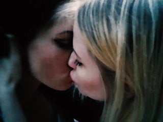 Brunette Lesbian, Love Song, Kissing, Lesbian Girls Kissing