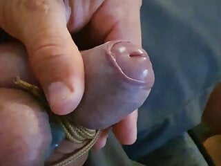 Cock bondage and nipple clamps 