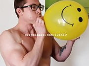 Balloon Fetish - Will Parks Popping Balloons Part2 Video1