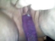 My new toy in my tight pussy