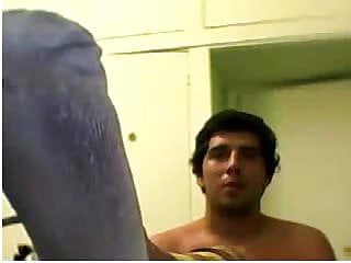 Straight Guys Feet On Webcam #429