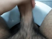 Indian 7 inch masturbation in bathroom