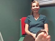 Lovely MILF gives a kinky voyeur pleasure to film her perfec