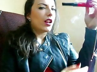 Brunette, Pipe Smoking, Queening, Smoking