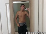 Homemade video with cellphone camera of Latino jerking off