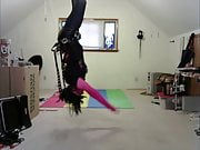 Lisa in suspension bondage