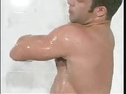 men masturbating  in shower