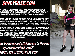 Sindy Rose – burlesque lady fist her ass & anal prolapse