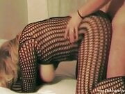 Fucking Wifey In Her Fishnet Stockings And Seduction 