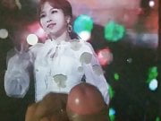 Twice Mina cum (tribute) #13